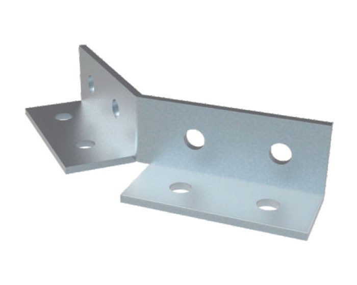 八孔角連接件45°